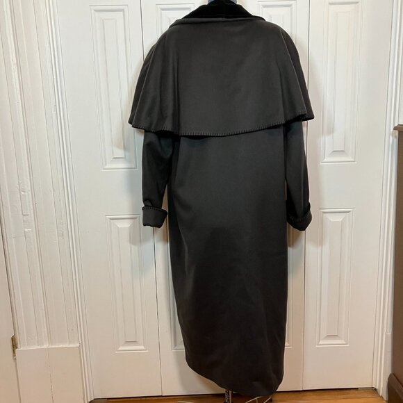 Vintage Charles Klein Victorian Inspired Wool Blend Coat Size L - Picture 5 of 9